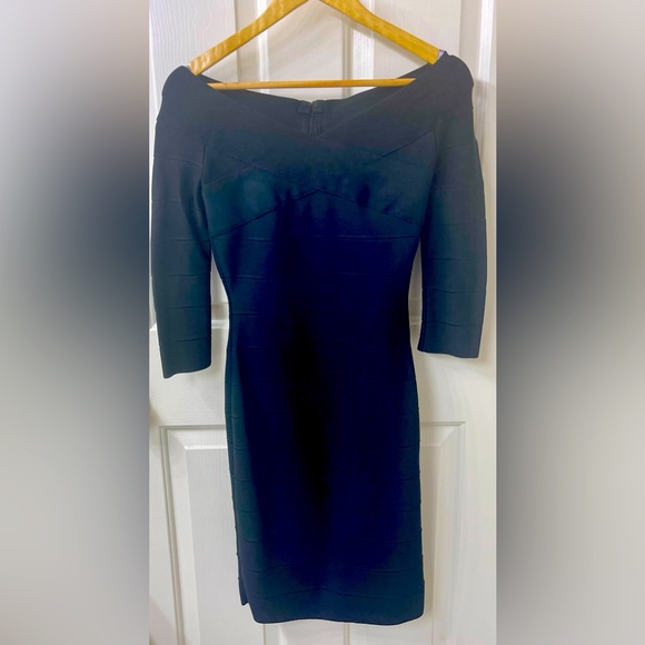 Signature bandage HERVE LEGER ICON DRESS